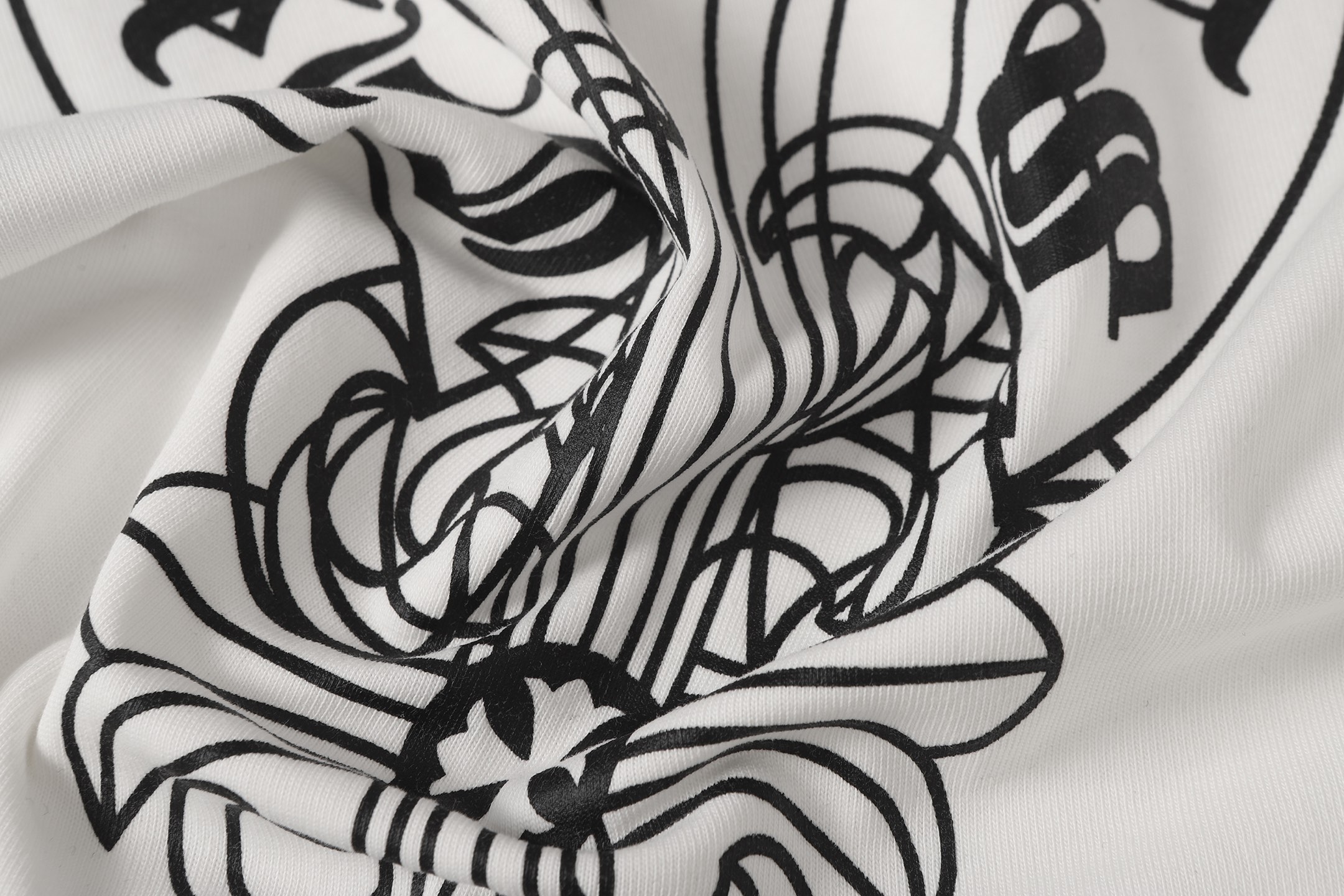 Chrome Hearts Chrome Hearts CH 克罗心彩色马蹄梵文字母印花短袖T桖