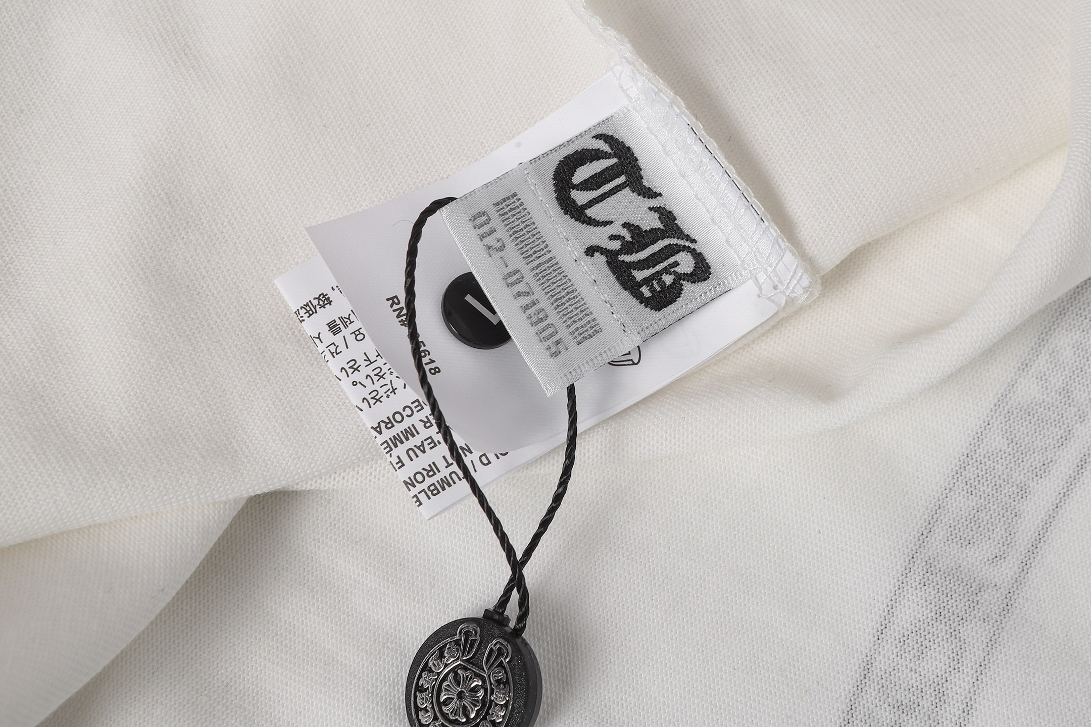 Chrome Hearts Chrome Hearts/克罗心舌头 马蹄印花短袖T桖