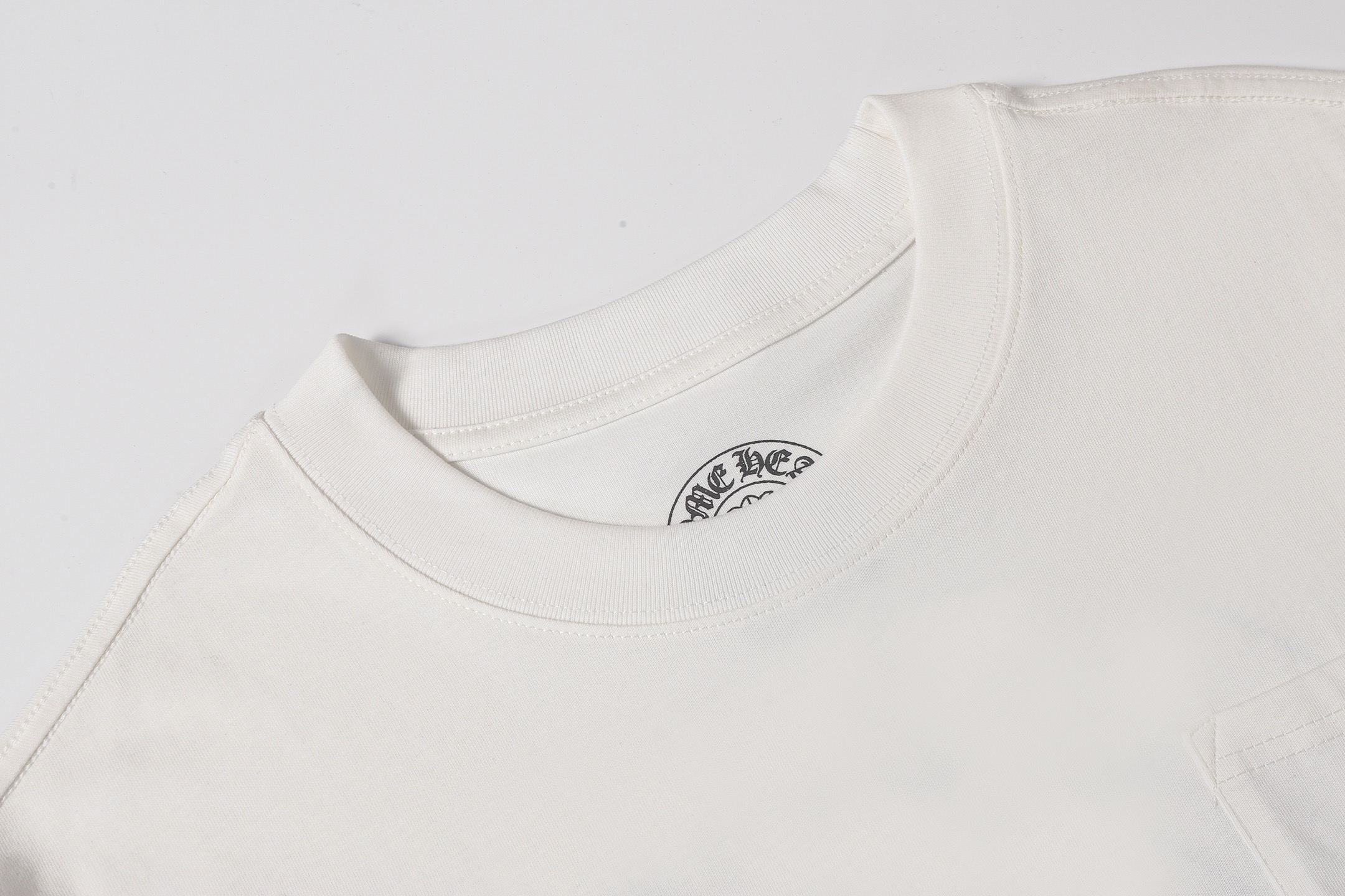 Chrome Hearts Chrome Hearts/克罗心舌头 马蹄印花短袖T桖