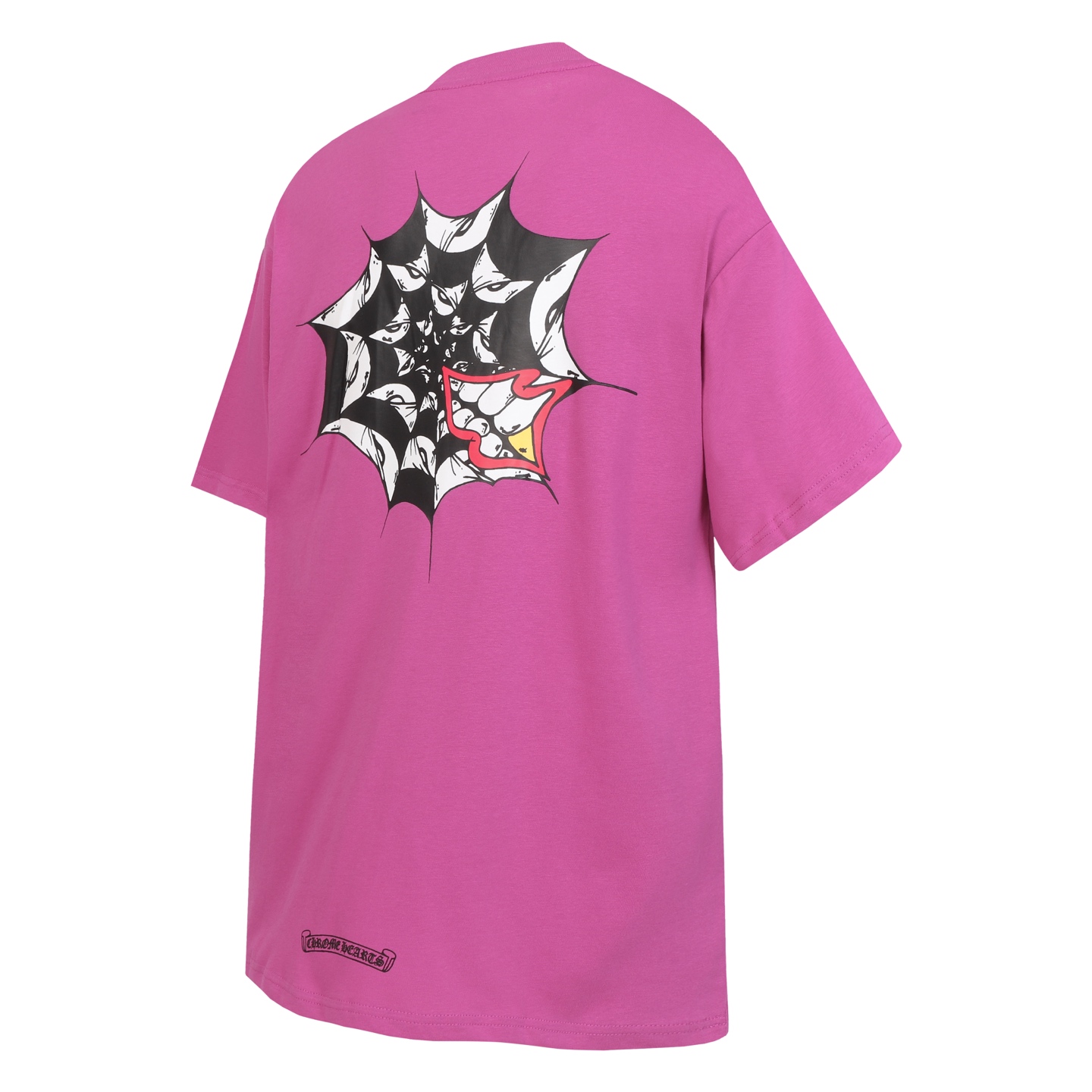 Chrome Hearts Chrome Hearts/克罗心涂鸦 蜘蛛网 恶搞短袖T桖