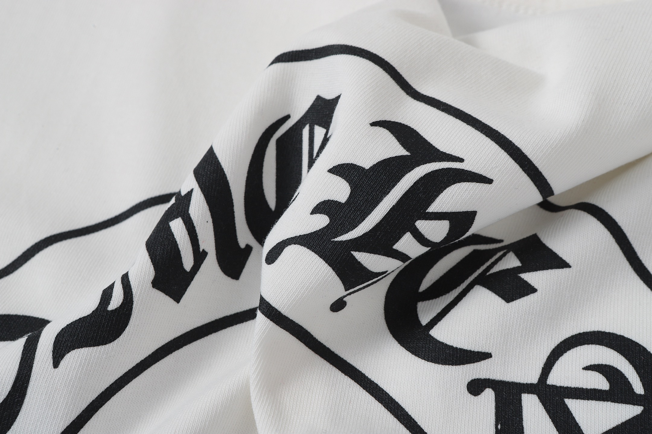 Chrome Hearts Chrome Hearts/克罗心泼墨马蹄印花短袖T桖