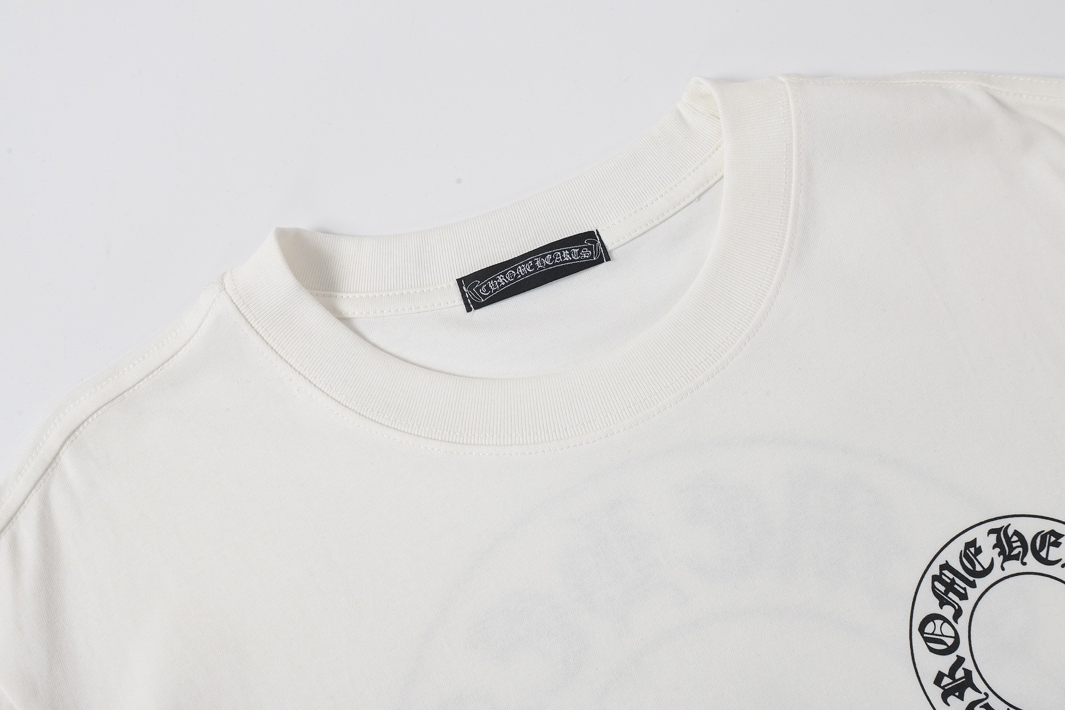 Chrome Hearts Chrome Hearts/克罗心泼墨马蹄印花短袖T桖