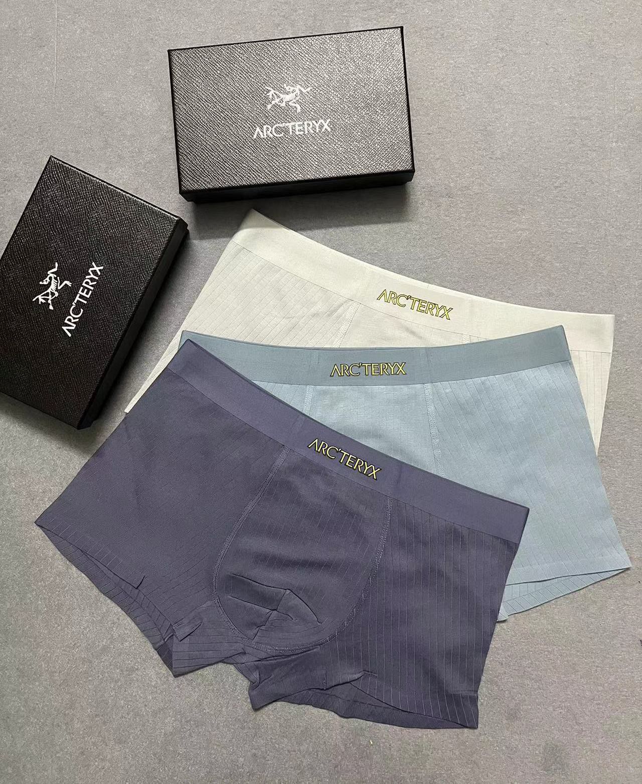  ARC·TERYX（始祖鸟）新品，盒装男士内裤！外贸国外订单，高品质，无痕切割工艺 科学配  92%莫