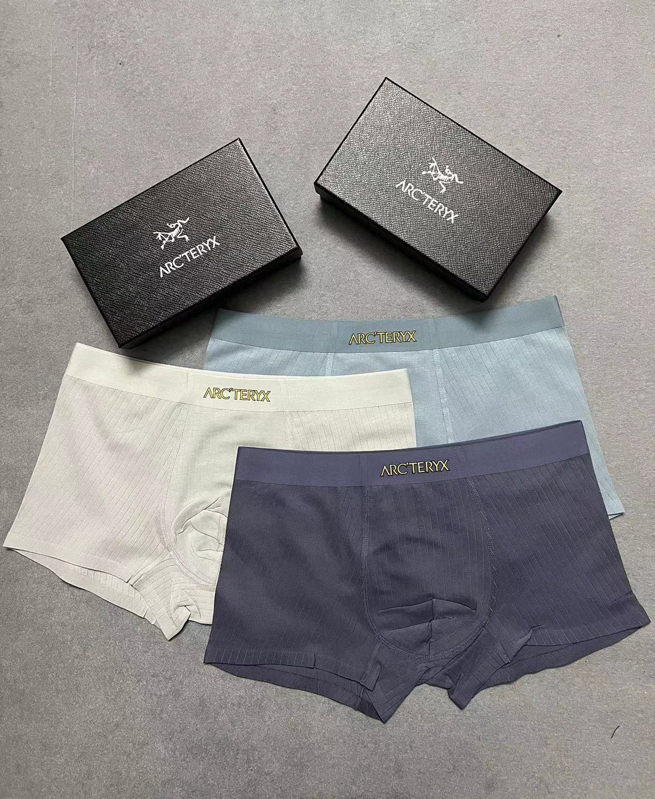  ARC·TERYX（始祖鸟）新品，盒装男士内裤！外贸国外订单，高品质，无痕切割工艺 科学配  92%莫