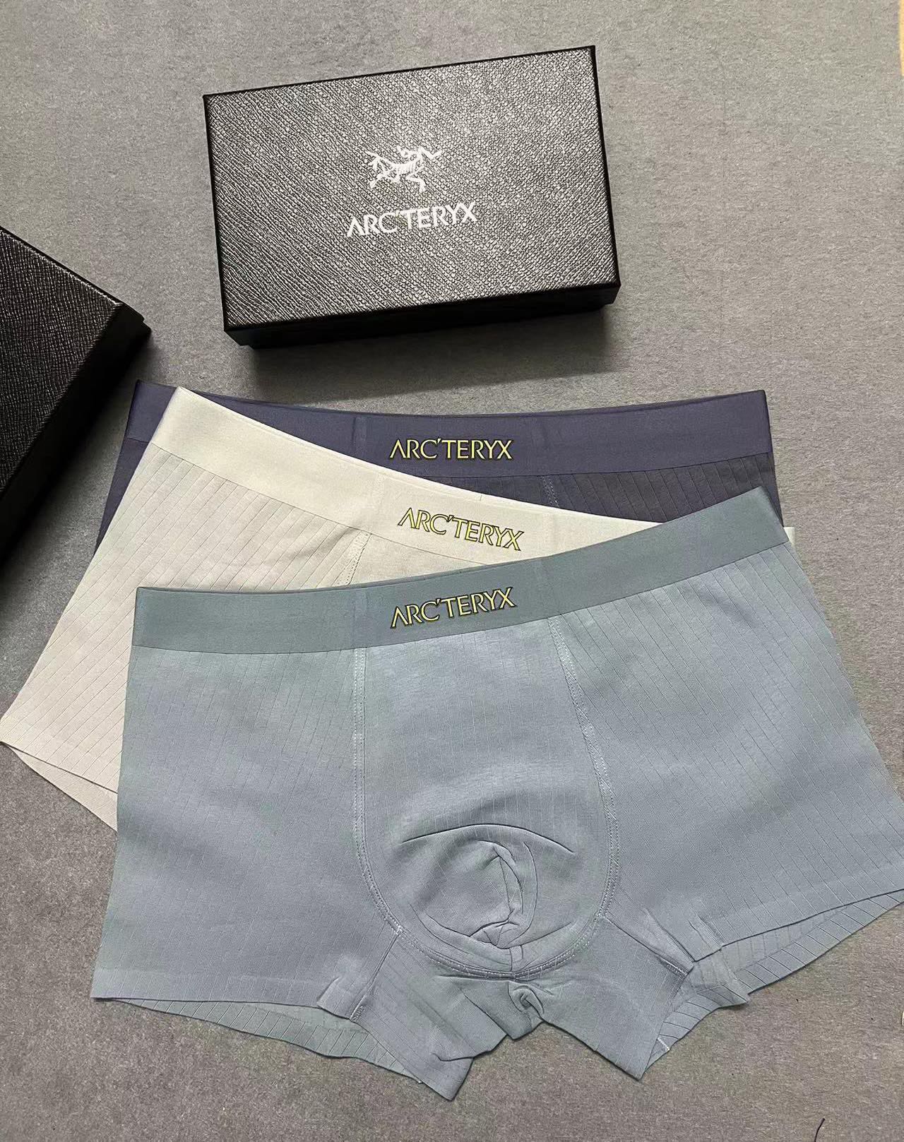  ARC·TERYX（始祖鸟）新品，盒装男士内裤！外贸国外订单，高品质，无痕切割工艺 科学配  92%莫