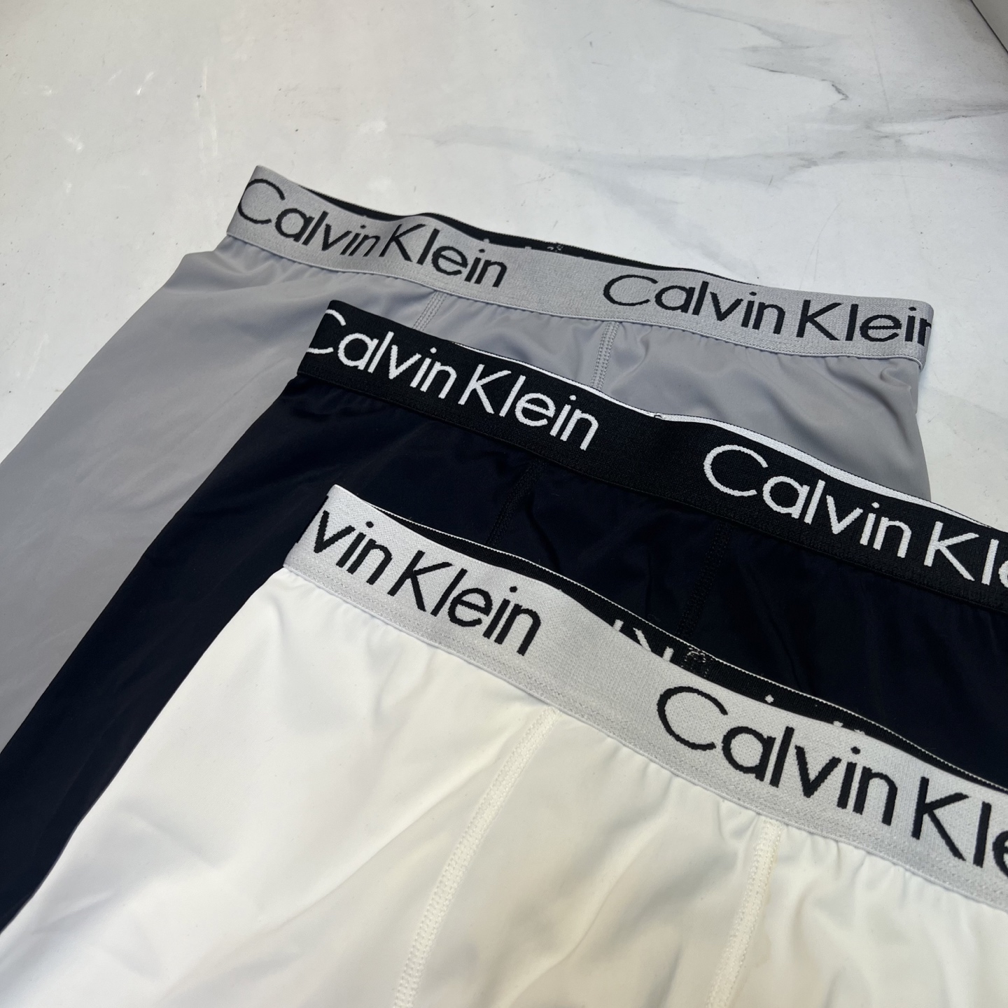 新品长款！Calvin Klein！原单品质！精品盒装男士内裤！外贸国外订单，高品质，真丝无痕切割工艺 