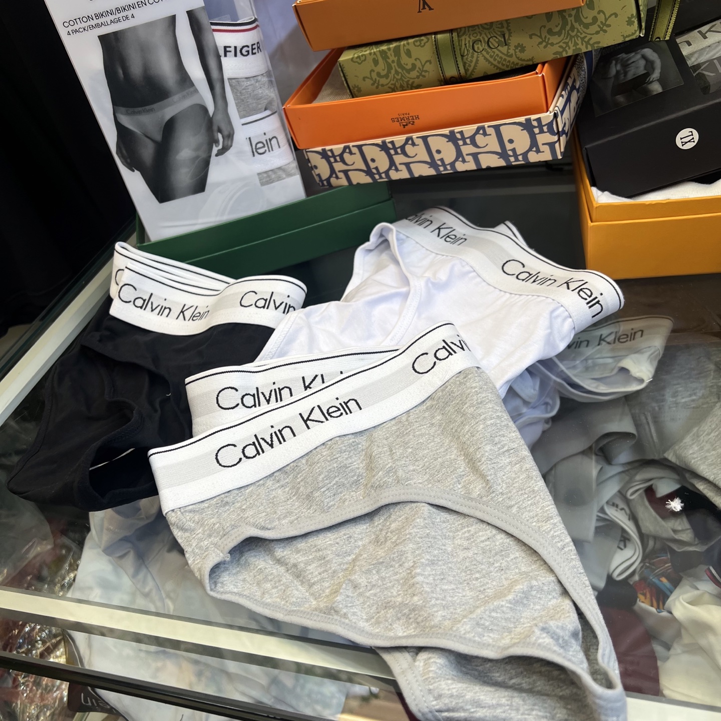 新品2026漂亮女孩 升级专柜同步～🍏女的女的女的 CK新品Calvin kiein抗菌女三角性感女神三