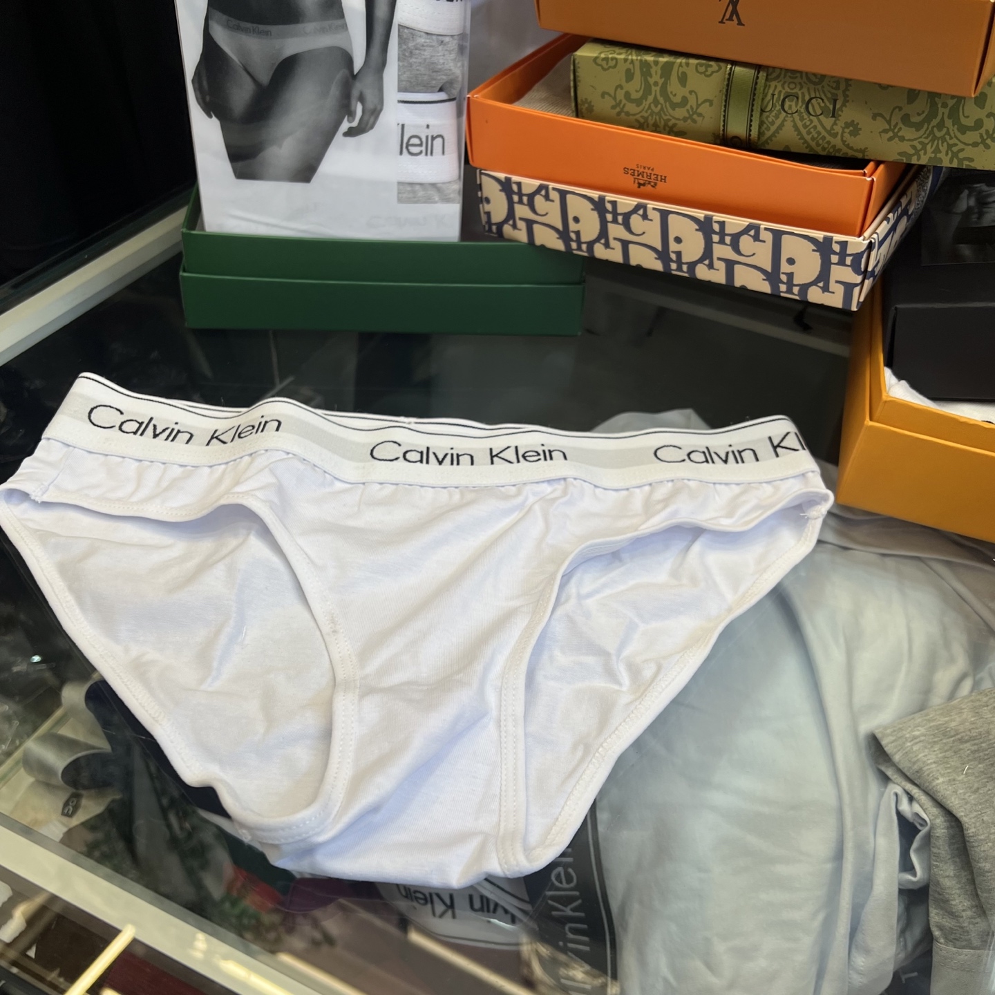 新品2026漂亮女孩 升级专柜同步～🍏女的女的女的 CK新品Calvin kiein抗菌女三角性感女神三