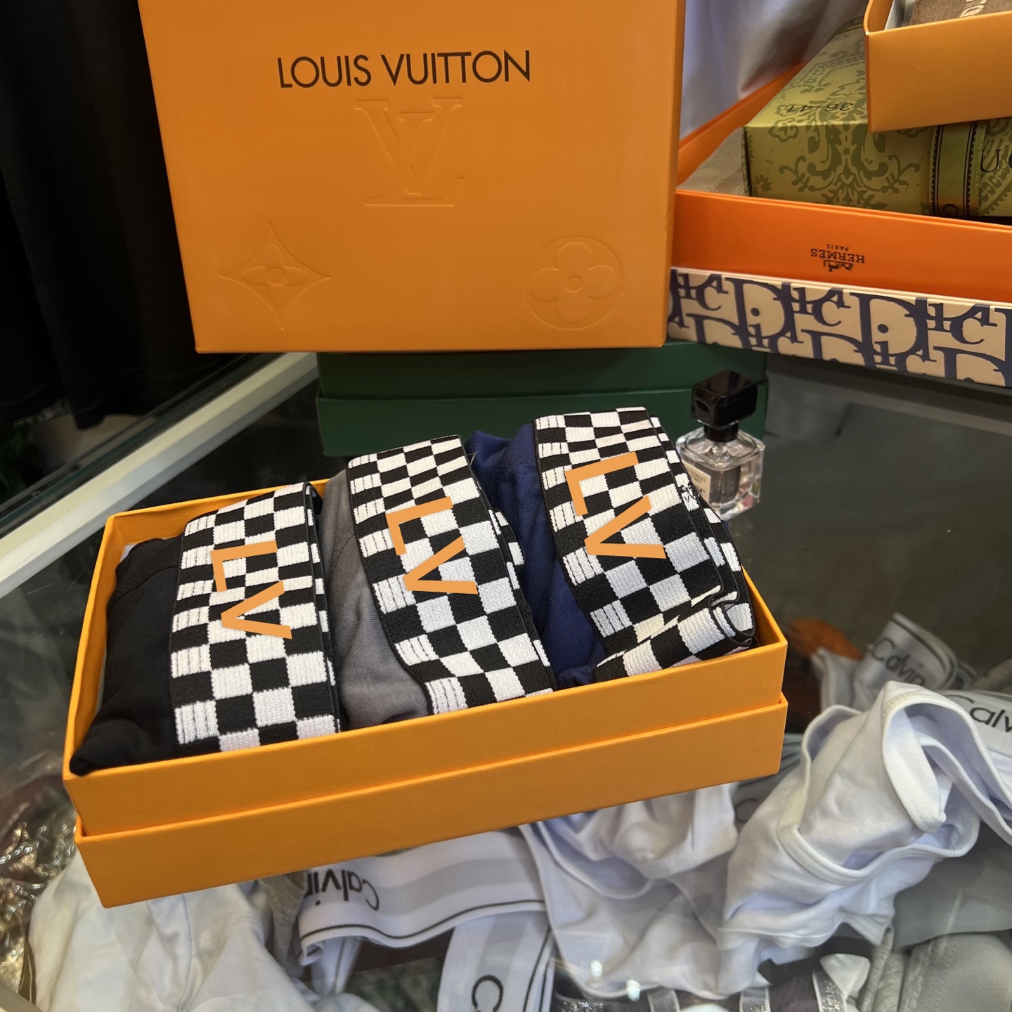 2026新品！LV 路易威登 原单品质！专柜同步精品盒装男士内裤！外贸国外订单，高品质，莫代尔无痕切割工