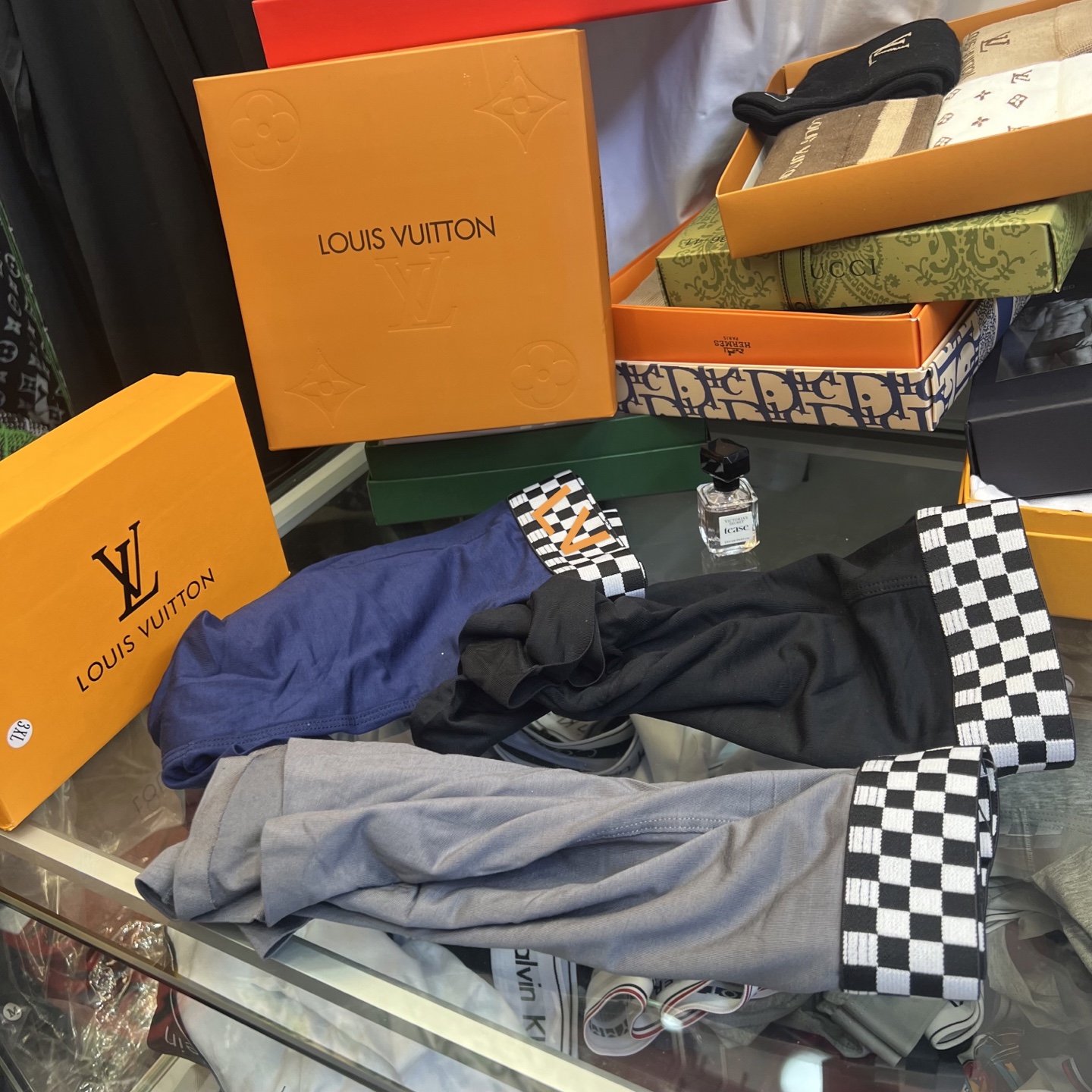 2026新品！LV 路易威登 原单品质！专柜同步精品盒装男士内裤！外贸国外订单，高品质，莫代尔无痕切割工