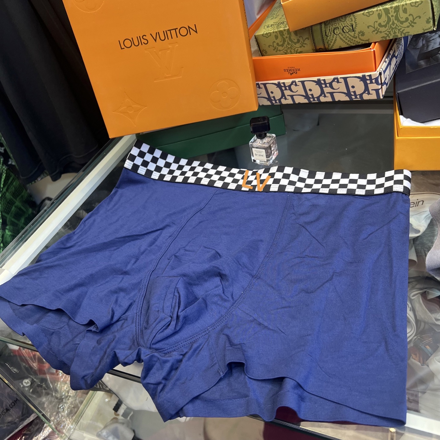 2026新品！LV 路易威登 原单品质！专柜同步精品盒装男士内裤！外贸国外订单，高品质，莫代尔无痕切割工