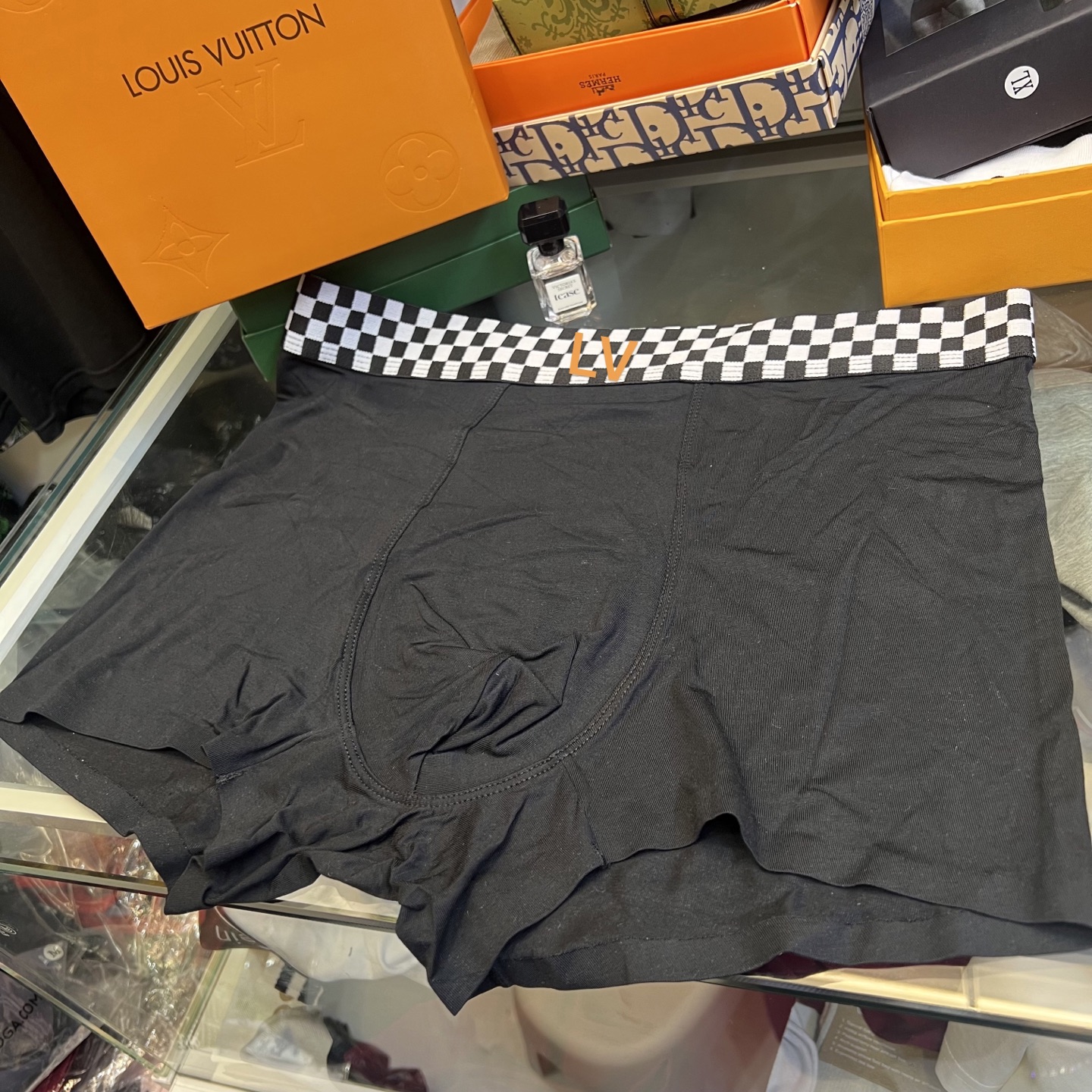 2026新品！LV 路易威登 原单品质！专柜同步精品盒装男士内裤！外贸国外订单，高品质，莫代尔无痕切割工