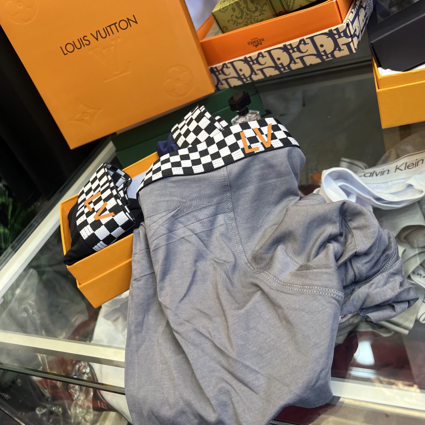 2026新品！LV 路易威登 原单品质！专柜同步精品盒装男士内裤！外贸国外订单，高品质，莫代尔无痕切割工