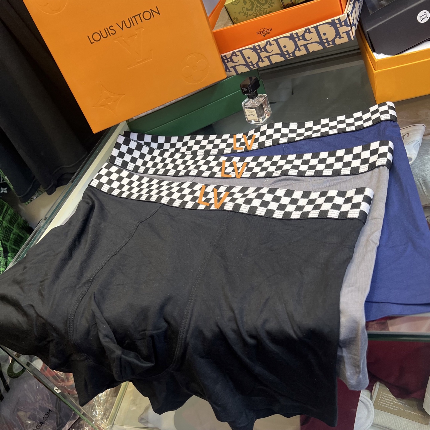 2026新品！LV 路易威登 原单品质！专柜同步精品盒装男士内裤！外贸国外订单，高品质，莫代尔无痕切割工