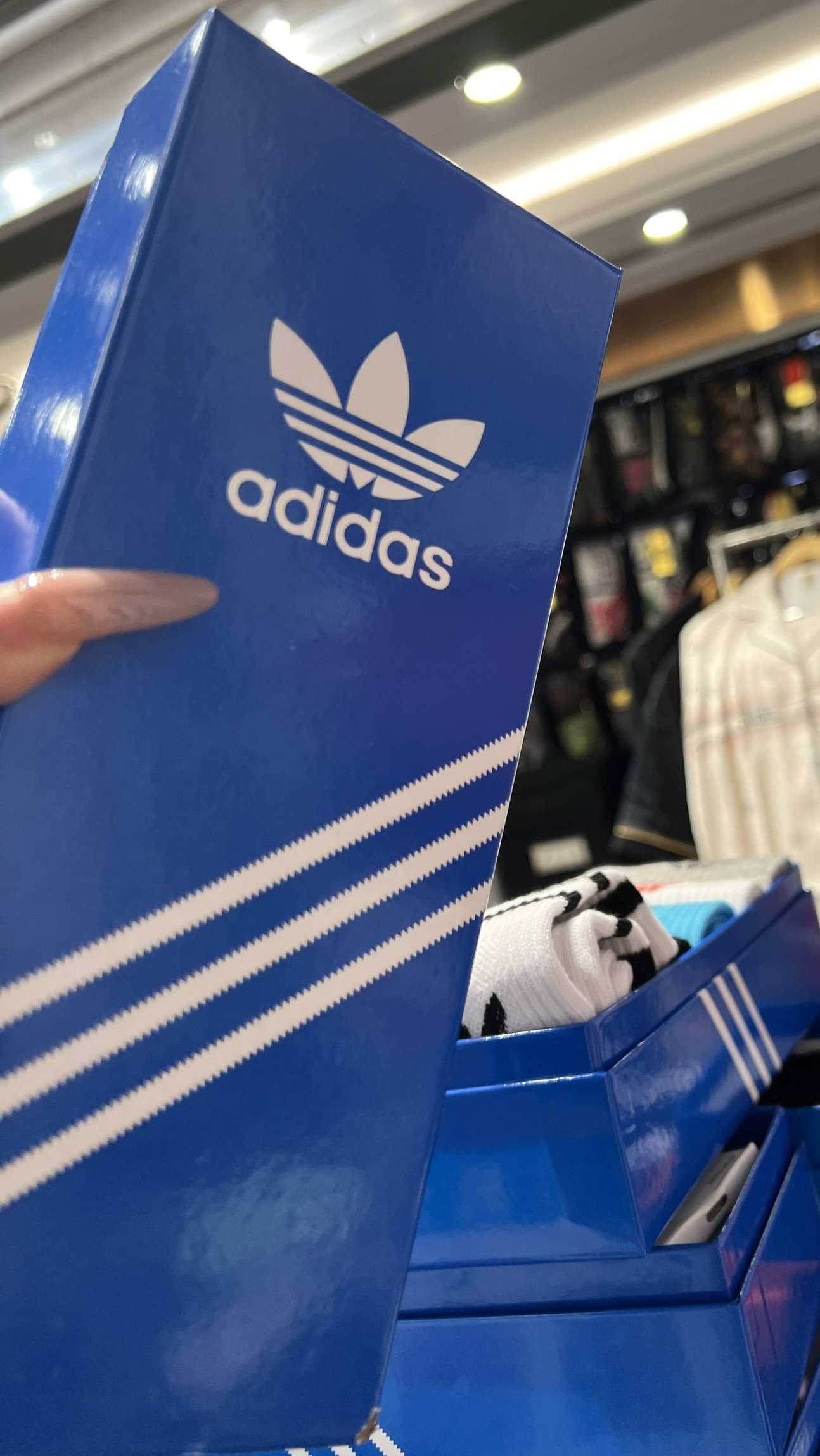 2026 new adidas 💛配包装Adidas 阿迪达斯三叶草 漂亮穿搭）新款经典中短款堆堆袜袜子