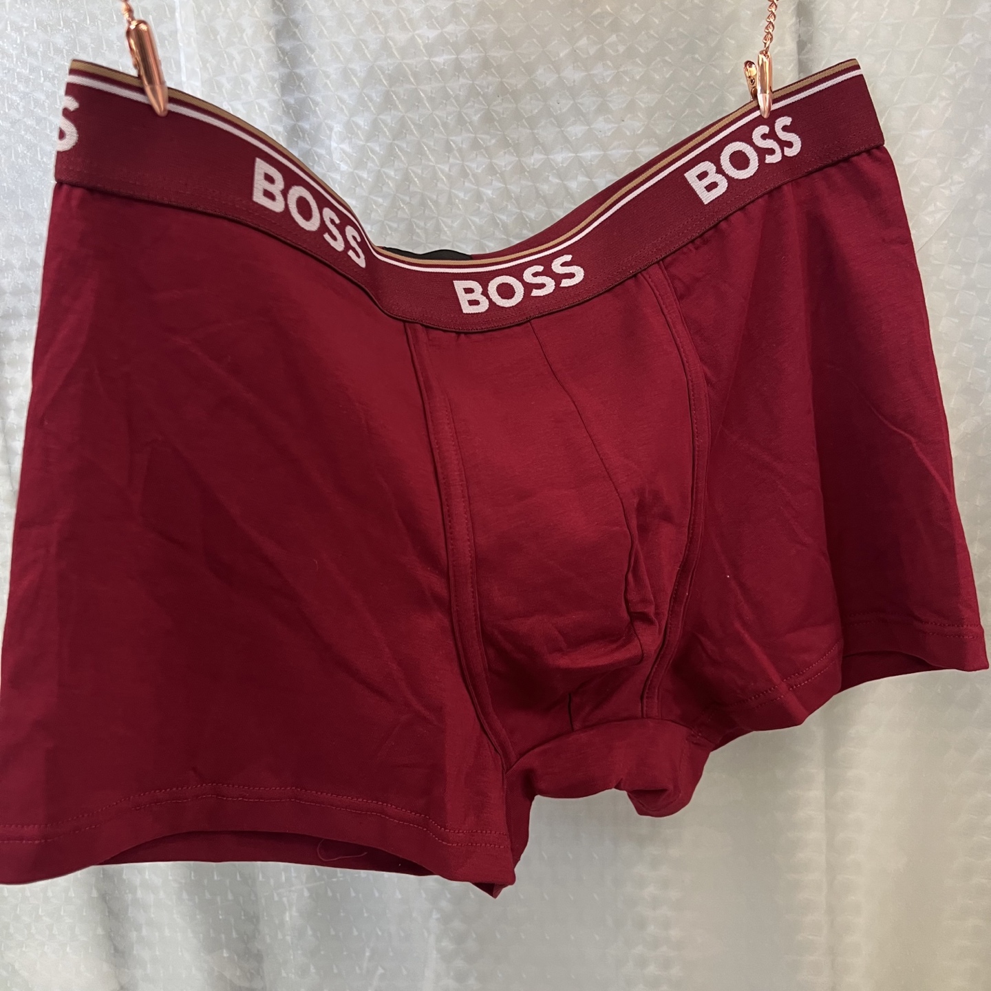 新品2026（BOSS）专柜最新款，高级纯棉 最新走秀同款，绝对的原单品质，全手工切割工艺   专柜订制