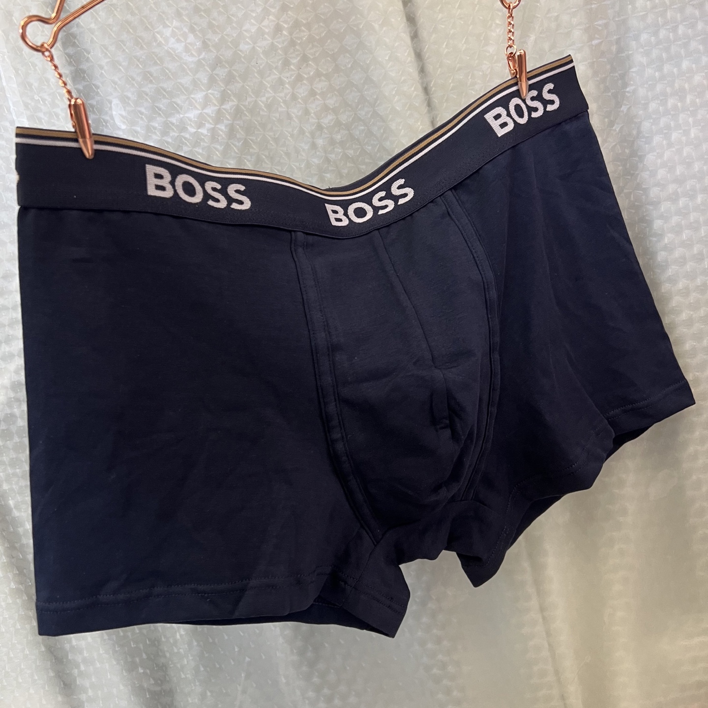 新品2026（BOSS）专柜最新款，高级纯棉 最新走秀同款，绝对的原单品质，全手工切割工艺   专柜订制