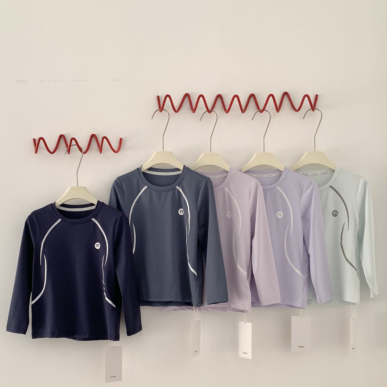 Venta rápida @79.9 38043 ENQI camiseta interior de secado rápido reflectante, cinco colores disponibles: azul claro, az…