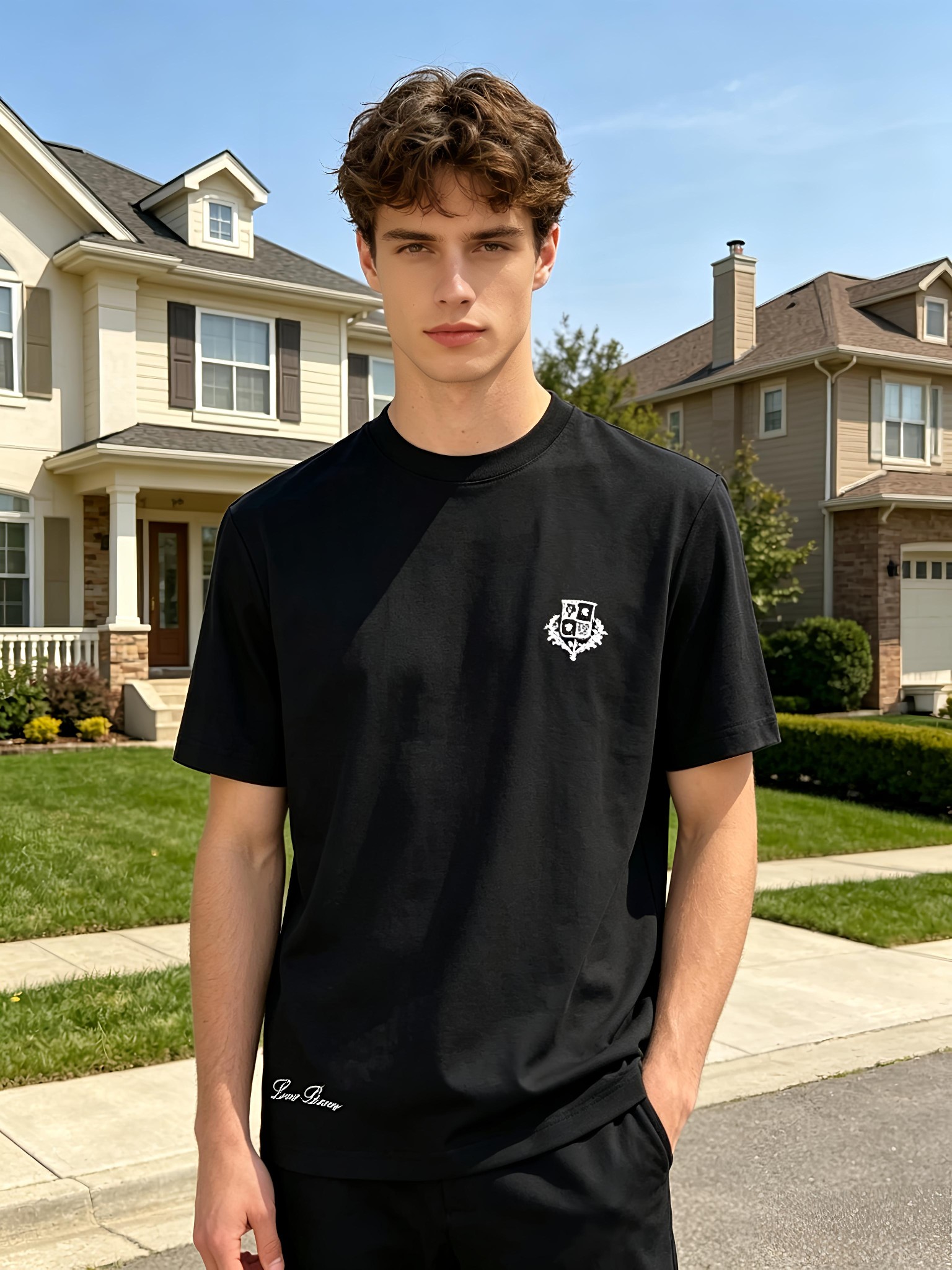 NO:776538,'Nuoyou Panya LP' VIP advanced customization!  2026 spring and summer new short-sleeved. This T-shirt is a new product in the summer men's wear series. It is carefully made of imported fabrics with mercerized technology and has a heavy three-dimensional logo to add a casual style. Size M-3XL Recommended reference M120 catties or less (including 120 catties) L121-140 catties XL141-160 catties 2XL161-180 catties 3XL181-200 catties,, loro  piana,T-shirt,tees,t-shirt,19860909《诺悠翩雅 LP》VIP高级定制！ 2026春夏季新款短袖.这款T恤是夏季男装系列新品,采用丝光工艺进口面料精心制作,重工立体Logo,增添休闲风范.码数 M-3XL 推荐参考 M120斤以内（含120斤） L121—140斤 XL141—160斤 2XL161—180斤 3XL181—200斤,,loro piana,T-shirt,tees，t-shirt,,Men's clothing
