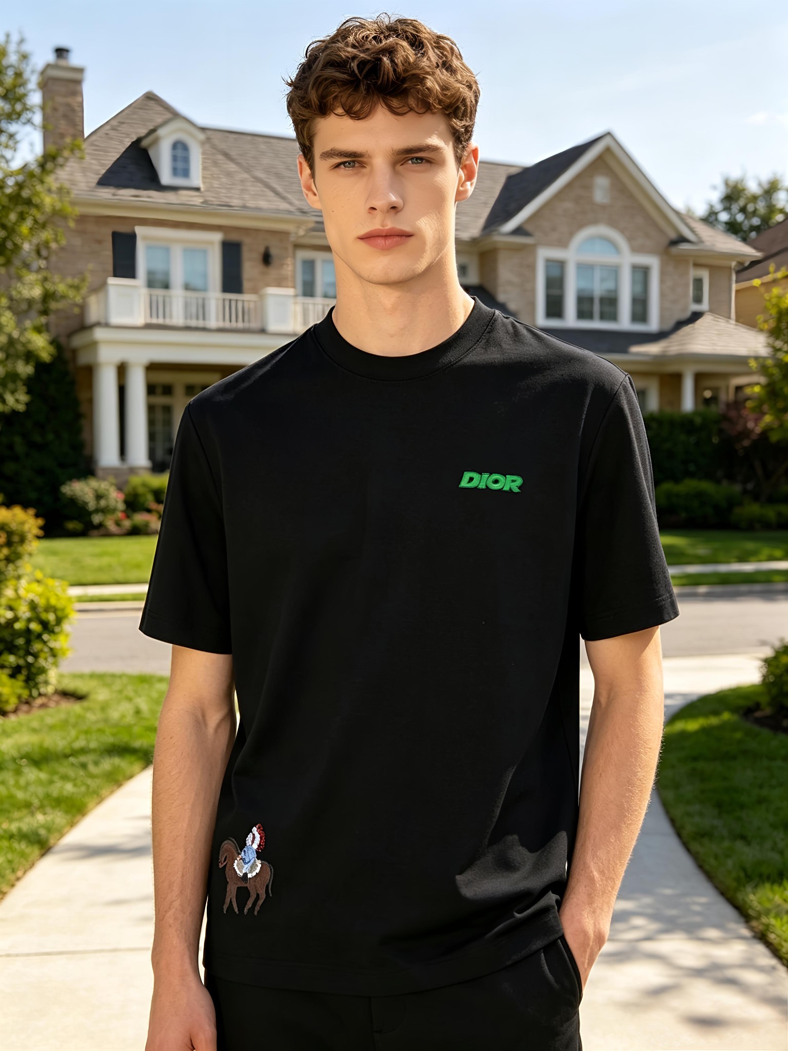 NO:776523,'Dior Dior' VIP advanced customization!  2026 spring and summer new short-sleeved. This T-shirt is a new product in the summer men's wear series. It is carefully made of imported fabrics with mercerized technology and has a heavy three-dimensional logo to add a casual style. Size M-3XL Recommended reference M120 catties or less (including 120 catties) L121-140 catties XL141-160 catties 2XL161-180 catties  3XL181—200 pounds,,dior,dior,T-shirt,tees,t-shirt,19860909《迪奥 Dior》VIP高级定制！ 2026春夏季新款短袖.这款T恤是夏季男装系列新品,采用丝光工艺进口面料精心制作,重工立体Logo,增添休闲风范.码数 M-3XL 推荐参考 M120斤以内（含120斤） L121—140斤 XL141—160斤 2XL161—180斤 3XL181—200斤,,dior,dior,T-shirt,tees，t-shirt,,Men's clothing