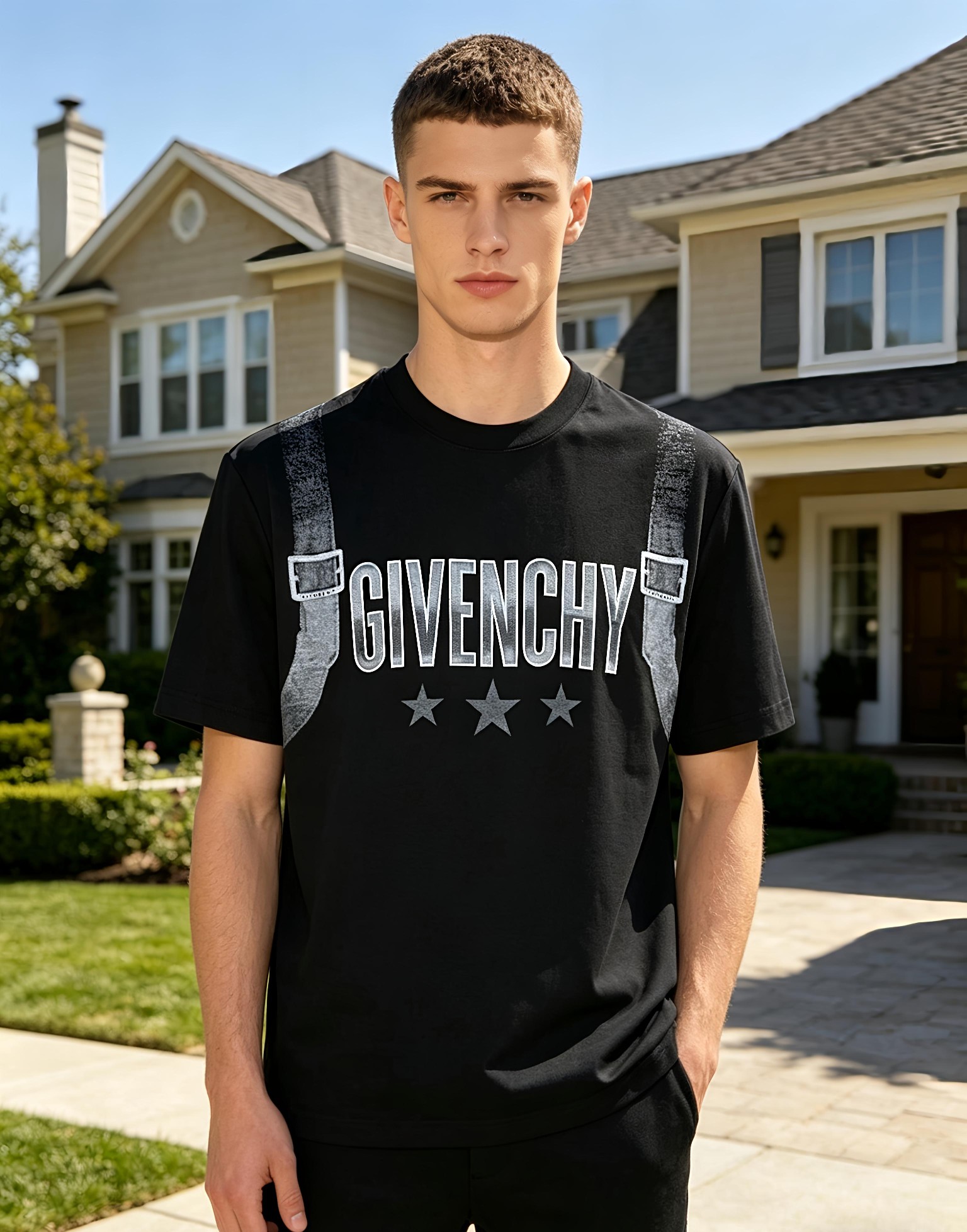 NO:776544,'Givenchy GIVENCHY' VIP advanced customization!  2026 spring and summer new short-sleeved. This T-shirt is a new product in the summer men's wear series. It is carefully made of imported fabrics with mercerized technology and has a heavy three-dimensional logo to add a casual style. Size M-3XL Recommended reference M120 catties or less (including 120 catties) L121-140 catties XL141-160 catties 2XL161-180 catties  3XL181—200 pounds,,givenchy,givenchy,T-shirt,tees,t-shirt,19860909《纪梵希 GIVENCHY》VIP高级定制！ 2026春夏季新款短袖.这款T恤是夏季男装系列新品,采用丝光工艺进口面料精心制作,重工立体Logo,增添休闲风范.码数 M-3XL 推荐参考 M120斤以内（含120斤） L121—140斤 XL141—160斤 2XL161—180斤 3XL181—200斤,,givenchy,givenchy,T-shirt,tees，t-shirt,,Men's clothing