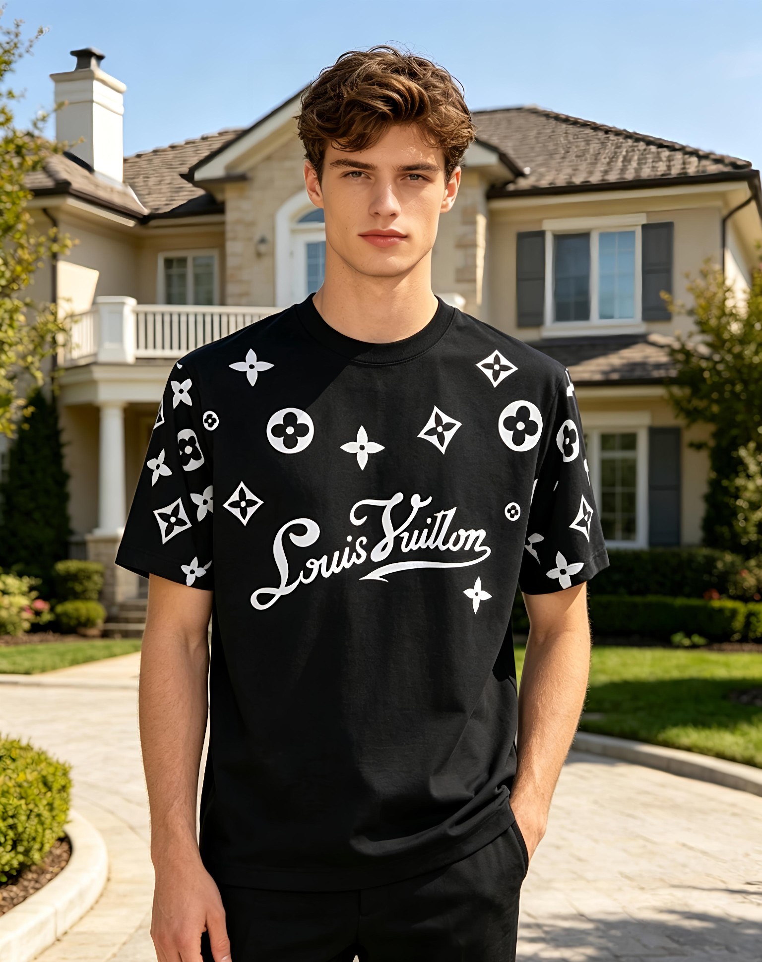 NO:776553,'Louis Vuitton LV' VIP advanced customization!  2026 spring and summer new short-sleeved. This T-shirt is a new product in the summer men's series. It is carefully made of imported fabrics with mercerized technology and has a heavy three-dimensional logo to add a casual style. Size M-3XL Recommended reference M120 catties or less (including 120 catties) L121-140 catties XL141-160 catties 2XL161-180 catties 3XL181-200 catties,,louis  vuitton,louis vuitton,T-shirt,tees,t-shirt,19860909《路易威登 LV》VIP高级定制！ 2026春夏季新款短袖.这款T恤是夏季男装系列新品,采用丝光工艺进口面料精心制作,重工立体Logo,增添休闲风范.码数 M-3XL 推荐参考 M120斤以内（含120斤） L121—140斤 XL141—160斤 2XL161—180斤 3XL181—200斤,,louis vuitton,louis vuitton,T-shirt,tees，t-shirt,,Men's clothing