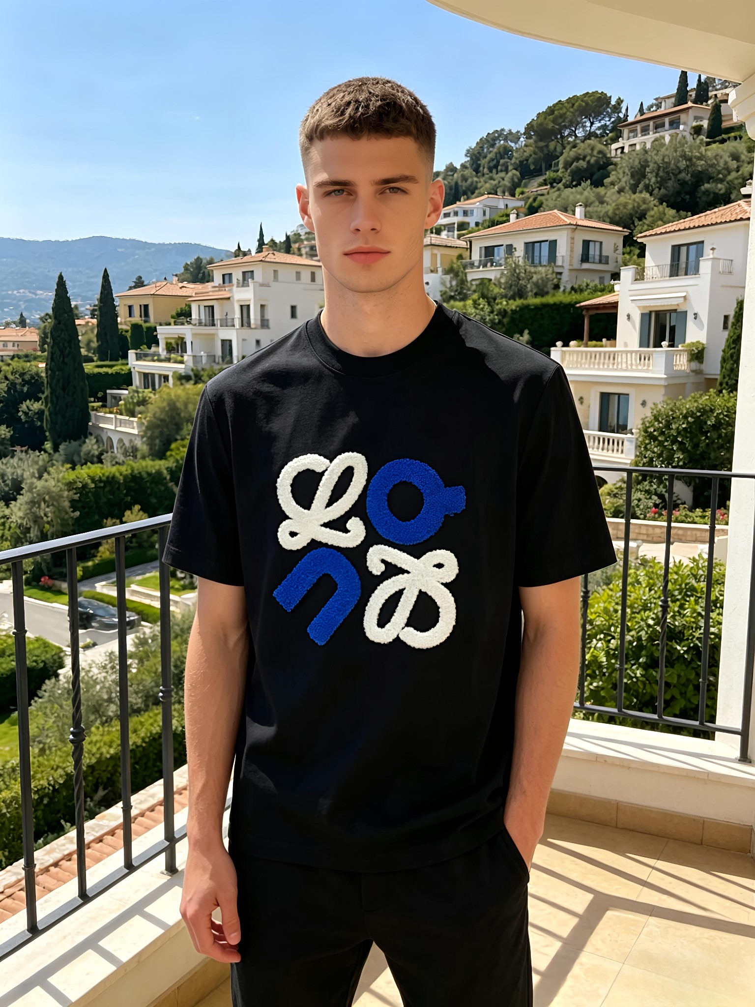 NO:776530,'LOEWE' VIP advanced customization!  2026 spring and summer new short-sleeved. This T-shirt is a new product in the summer men's wear series. It is carefully made of imported fabrics with mercerized technology and has a heavy three-dimensional logo to add a casual style. Size M-3XL Recommended reference M120 catties or less (including 120 catties) L121-140 catties XL141-160 catties 2XL161-180 catties  3XL181—200 pounds,,loewe,loewe,T-shirt,tees,t-shirt,19860909《罗意威 LOEWE》VIP高级定制！ 2026春夏季新款短袖.这款T恤是夏季男装系列新品,采用丝光工艺进口面料精心制作,重工立体Logo,增添休闲风范.码数 M-3XL 推荐参考 M120斤以内（含120斤） L121—140斤 XL141—160斤 2XL161—180斤 3XL181—200斤,,loewe,loewe,T-shirt,tees，t-shirt,,Men's clothing