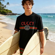 🐴《古奇 GUCCI》VIP高级定制! 2026春夏季新款短袖。这款T恤是夏季男装系列新品,采用丝光工艺 🐴《古奇 GUCCI》VIP高级定制! 2026春夏季新款短袖。这款T恤是夏季男装系列新品,采用丝光工艺