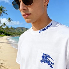 🐴《巴宝莉 Burberry》VIP高级定制! 2026春夏季新款短袖。这款T恤是夏季男装系列新品,采用 🐴《巴宝莉 Burberry》VIP高级定制! 2026春夏季新款短袖。这款T恤是夏季男装系列新品,采用