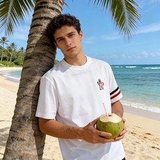 🐴《蒙口 Moncler》VIP高级定制! 2026春夏季新款短袖。这款T恤是夏季男装系列新品,采用丝光 🐴《蒙口 Moncler》VIP高级定制! 2026春夏季新款短袖。这款T恤是夏季男装系列新品,采用丝光