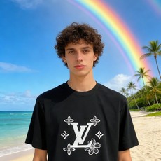 🐴《路易威登 LV》VIP高级定制! 2026春夏季新款短袖。这款T恤是夏季男装系列新品,采用丝光工艺进 🐴《路易威登 LV》VIP高级定制! 2026春夏季新款短袖。这款T恤是夏季男装系列新品,采用丝光工艺进