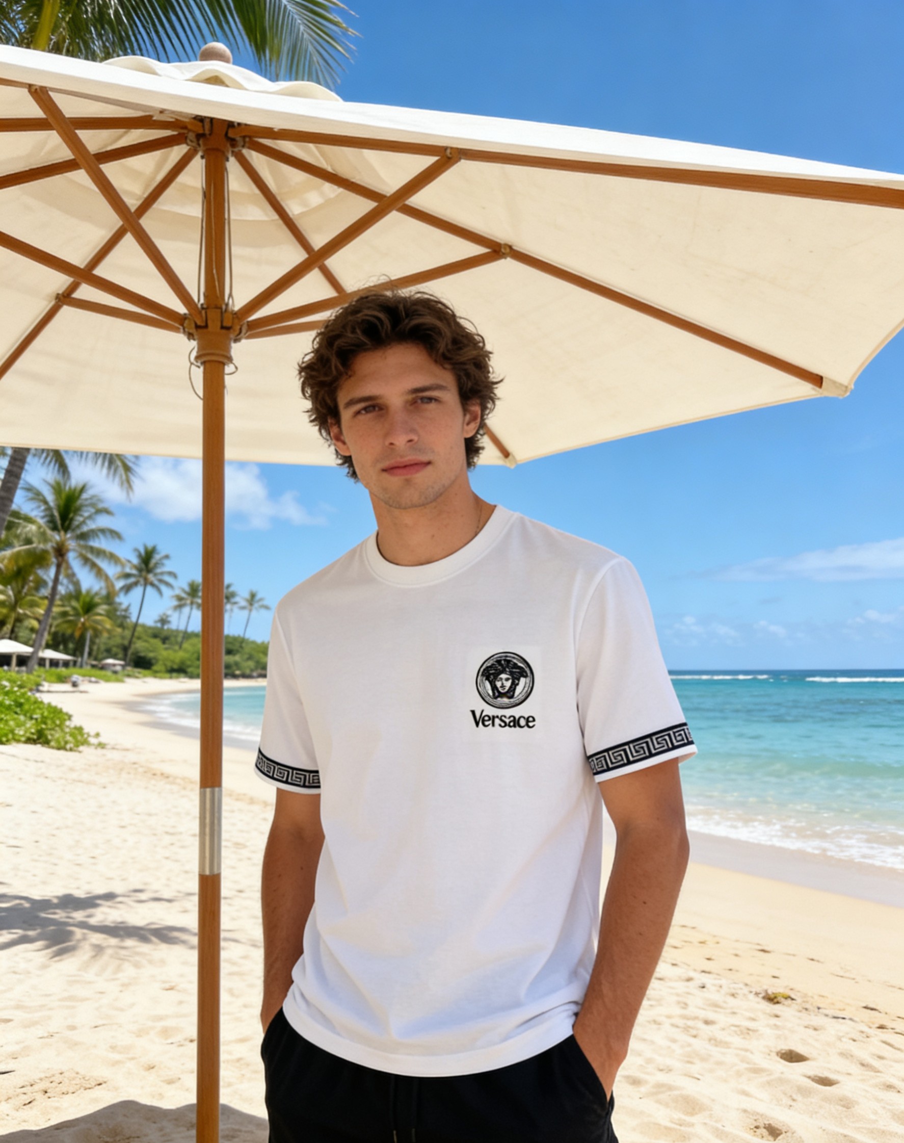 NO:838748,'Versace Versace' VIP advanced customization!  2026 spring and summer new short-sleeved. This T-shirt is a new product in the summer men's wear series. It is carefully made of imported fabrics with mercerized technology and has a heavy three-dimensional logo to add a casual style. Size M-3XL Recommended reference M120 catties or less (including 120 catties) L121-140 catties XL141-160 catties 2XL161-180 catties  3XL181—200 pounds,,versace,versace,T-shirt,tees,t-shirt,19860909《范思哲 Versace》VIP高级定制！ 2026春夏季新款短袖.这款T恤是夏季男装系列新品,采用丝光工艺进口面料精心制作,重工立体Logo,增添休闲风范.码数 M-3XL 推荐参考 M120斤以内（含120斤） L121—140斤 XL141—160斤 2XL161—180斤 3XL181—200斤,,versace,versace,T-shirt,tees，t-shirt,,Men's clothing