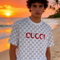 🐴《古奇 GUCCI》VIP高级定制! 2026春夏季新款短袖。这款T恤是夏季男装系列新品,采用丝光工艺 🐴《古奇 GUCCI》VIP高级定制! 2026春夏季新款短袖。这款T恤是夏季男装系列新品,采用丝光工艺