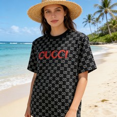 🐴《古奇 GUCCI》VIP高级定制! 2026春夏季新款短袖。这款T恤是夏季男装系列新品,采用丝光工艺 🐴《古奇 GUCCI》VIP高级定制! 2026春夏季新款短袖。这款T恤是夏季男装系列新品,采用丝光工艺