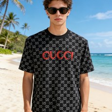 🐴《古奇 GUCCI》VIP高级定制! 2026春夏季新款短袖。这款T恤是夏季男装系列新品,采用丝光工艺 🐴《古奇 GUCCI》VIP高级定制! 2026春夏季新款短袖。这款T恤是夏季男装系列新品,采用丝光工艺