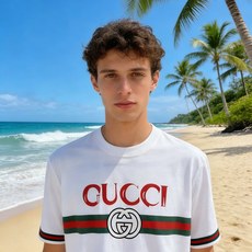 🐴《古奇 GUCCI》VIP高级定制! 2026春夏季新款短袖。这款T恤是夏季男装系列新品,采用丝光工艺 🐴《古奇 GUCCI》VIP高级定制! 2026春夏季新款短袖。这款T恤是夏季男装系列新品,采用丝光工艺