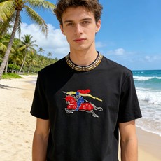 🐴《巴宝莉 Burberry》VIP高级定制! 2026春夏季新款短袖。这款T恤是夏季男装系列新品,采用 🐴《巴宝莉 Burberry》VIP高级定制! 2026春夏季新款短袖。这款T恤是夏季男装系列新品,采用