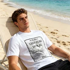 🐴《迪奥 Dior》VIP高级定制! 2026春夏季新款短袖。这款T恤是夏季男装系列新品,采用丝光工艺进 🐴《迪奥 Dior》VIP高级定制! 2026春夏季新款短袖。这款T恤是夏季男装系列新品,采用丝光工艺进