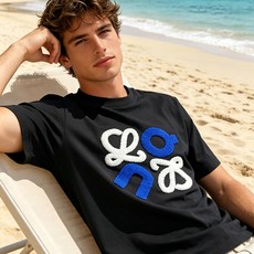 🐴《罗意威 LOEWE》VIP高级定制! 2026春夏季新款短袖。这款T恤是夏季男装系列新品,采用丝光工 🐴《罗意威 LOEWE》VIP高级定制! 2026春夏季新款短袖。这款T恤是夏季男装系列新品,采用丝光工
