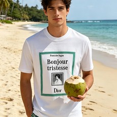 🐴《迪奥 Dior》VIP高级定制! 2026春夏季新款短袖。这款T恤是夏季男装系列新品,采用丝光工艺进 🐴《迪奥 Dior》VIP高级定制! 2026春夏季新款短袖。这款T恤是夏季男装系列新品,采用丝光工艺进