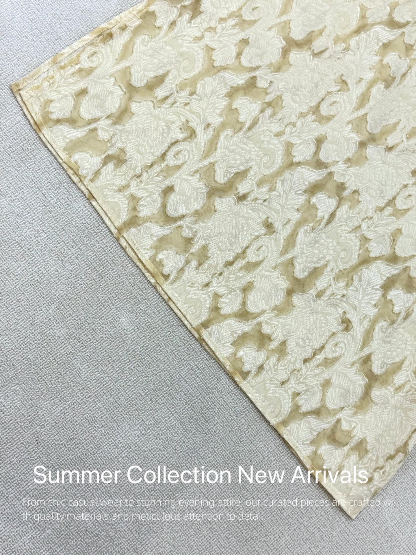 High-Quality Women’s Outfits with Fine Flower Drawings and Oriental Aesthetic Combining Traditional Elements - 图片 5