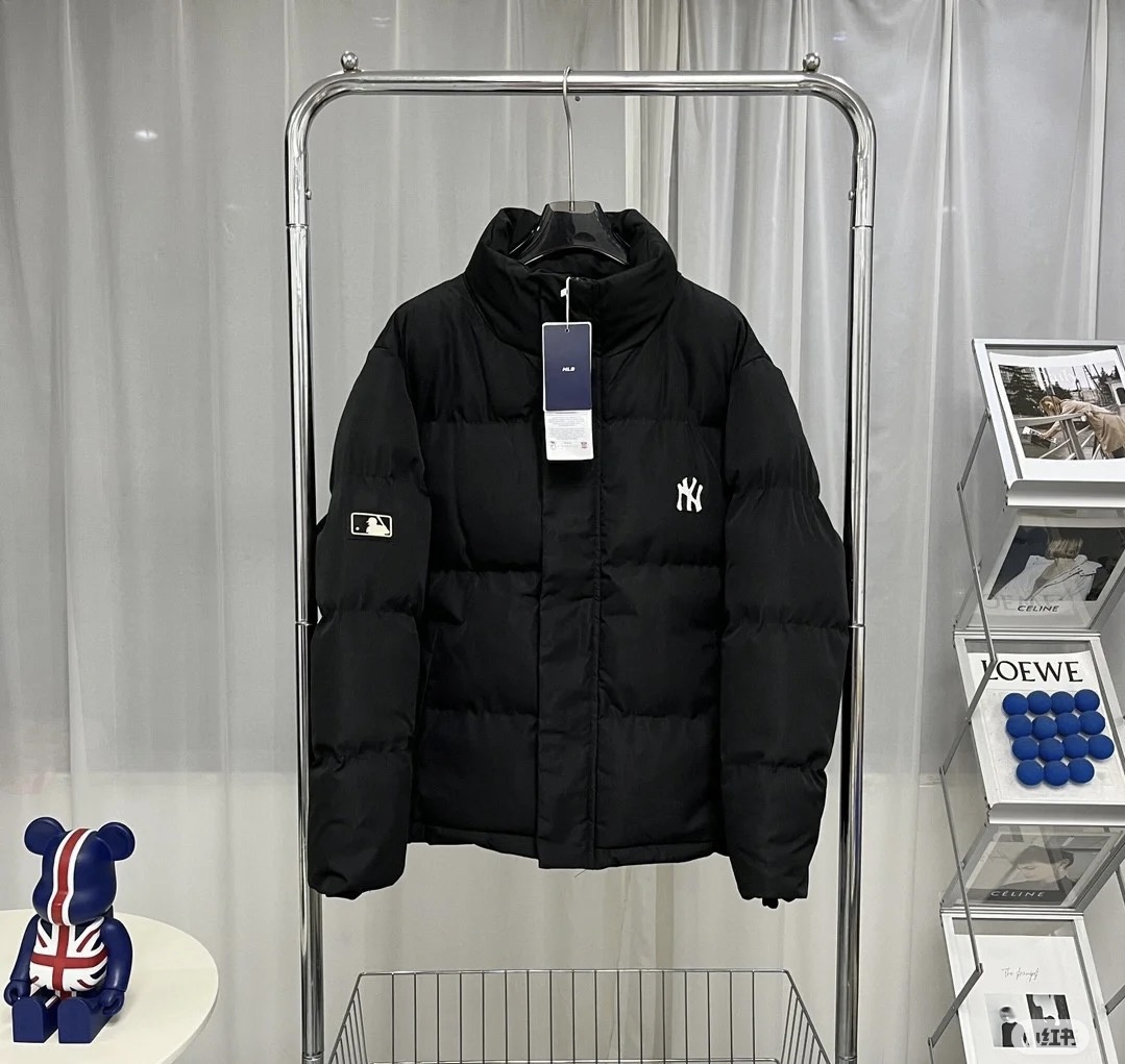 New MLB/NY Yankees Winter Cotton Jacket: Thick, Custom Zippers, Loose Fit, Various Colors/Sizes. - 图片 2