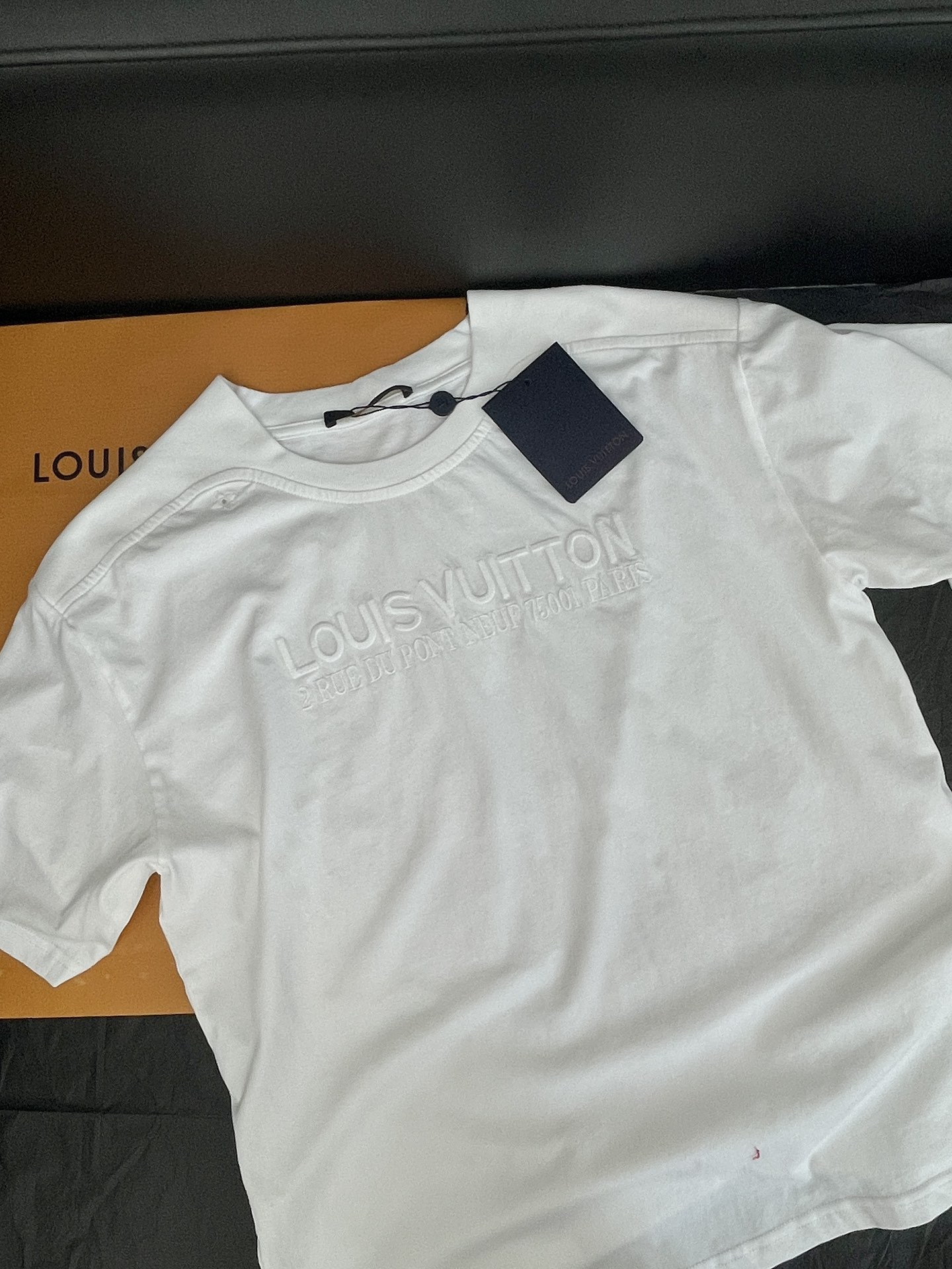 Embroidered Logo T-shirts for Men and Women with Original Rags Design - 图片 5