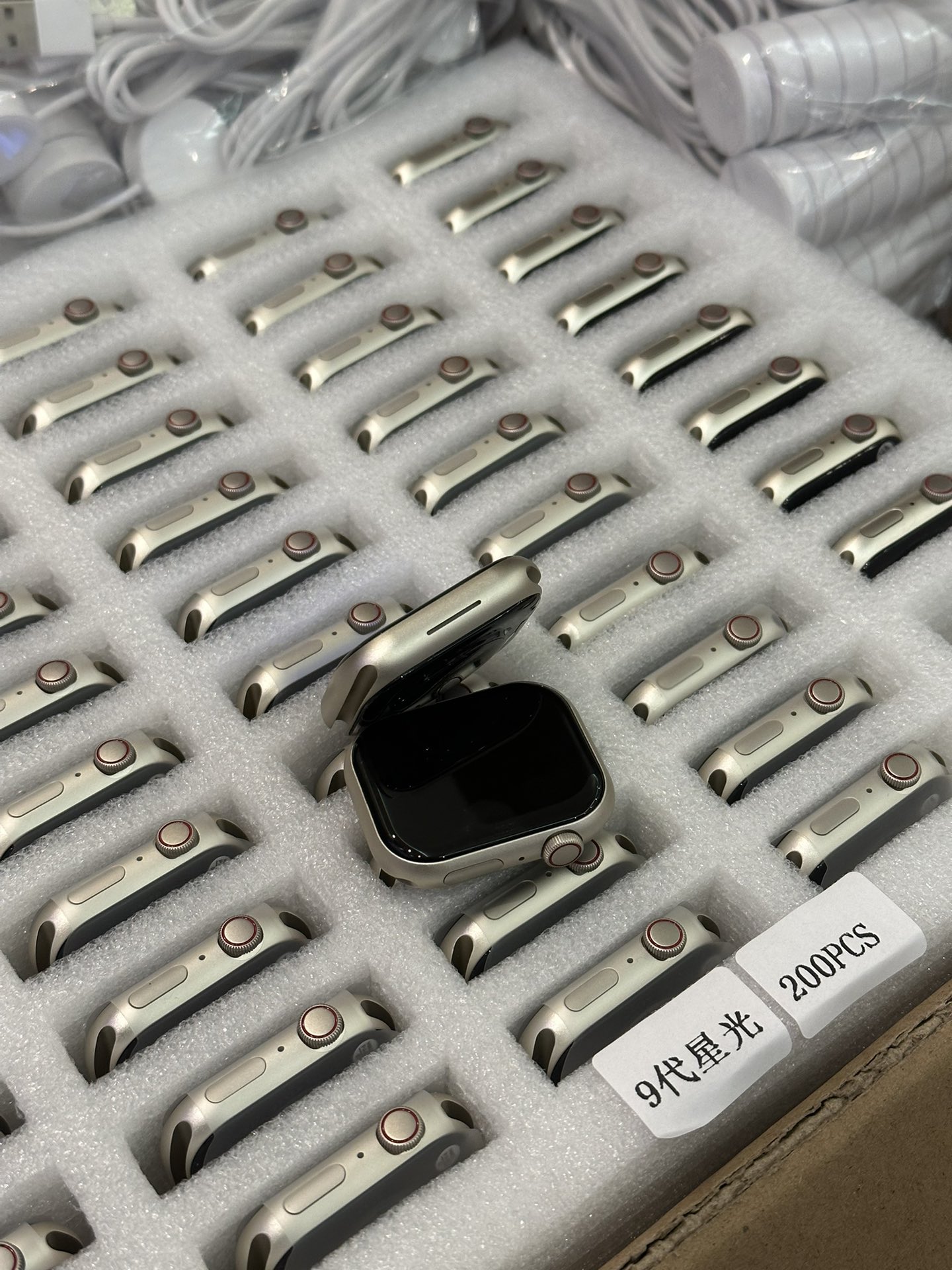 ln毒版批💰240 苹果Watch9代手表 星光色 优势批发 有量来谈[呲牙]