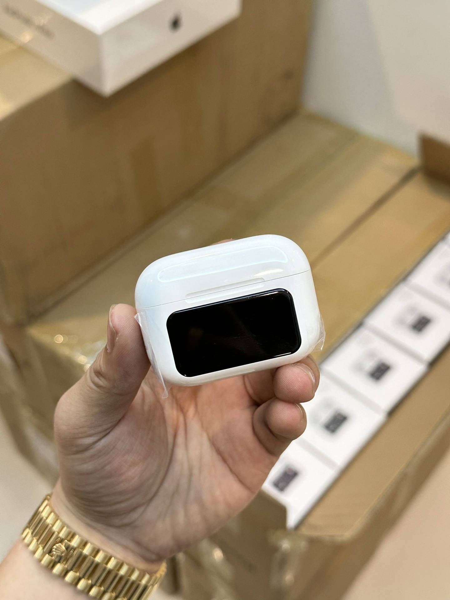 近期热度非常高🔥 Pro5代 显示屏耳机 两种版本 100/130 现货批发