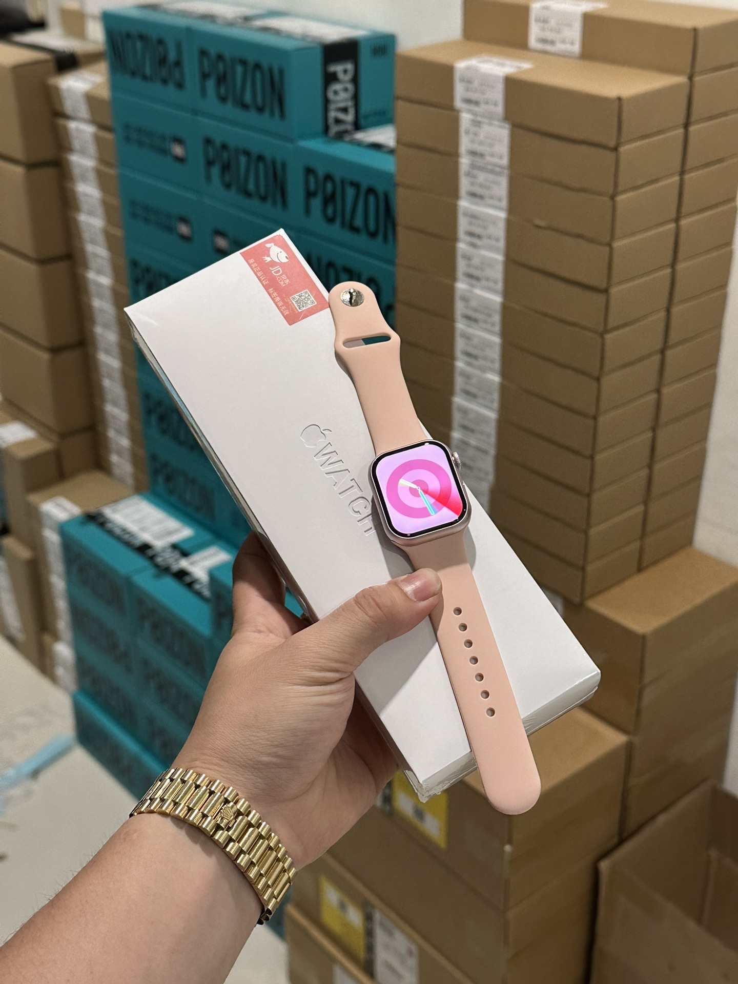 全网最低价💰140 苹果9代手表 粉色41mm 澳洲版 4个颜色 其他配色请看微商相册