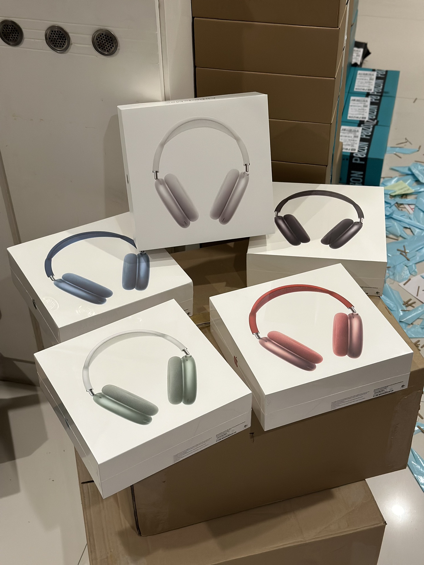 新配色出货‼️💰400 苹果AirPodsMax 耳机 ln毒版 全网最高版本 1:1公司货