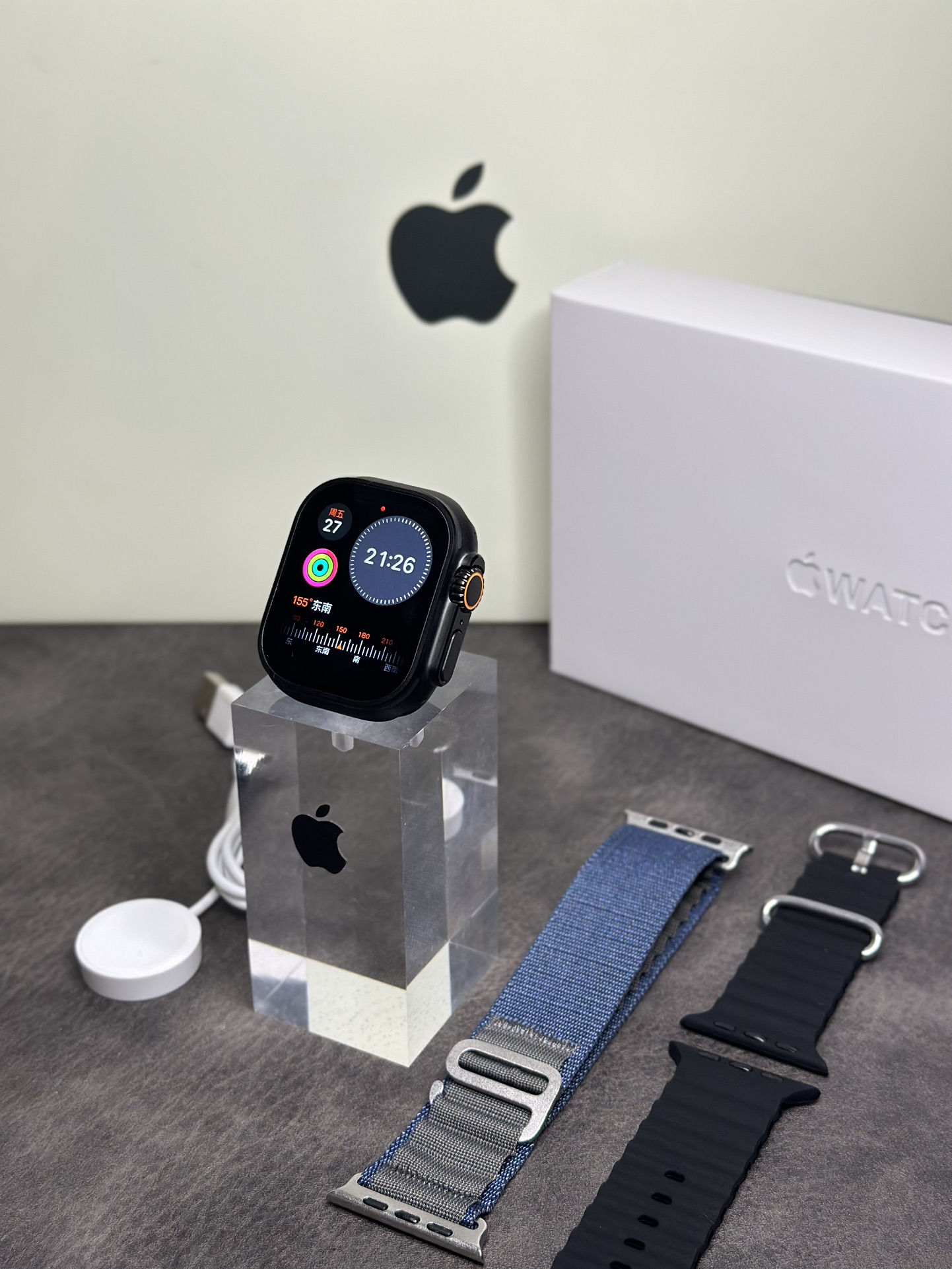 ln毒版出货‼️💰290
苹果AppleWatch Ultra2 手表 2024 黑色款
全新钛合金边框 扬声器开孔跟按键圈全部1:1正确
原壳料开模 外观尺寸跟原装一样 上手看不出假!
通用正品保护壳 孔位全部对应 市面通货目前做不到
原装Oled液晶屏 黑边跟分辨率跟正品一样 目前最屌
49mm钛合金边框 重量质感跟正品完全一样
市面没有任何同行能够做到如此完全1:1复刻
各位可以尽情对比 欢迎打脸 这就是原版开发的底气
内置GPT Ai助手 任何问题都能回答 非常强大
新增噪音检测功能‼️本地相册 地图导航 电子书
本地音乐 股票 AI翻译 录音笔 手电筒 小游戏等功能
不用带手机也能用手表听歌 手表可以连接蓝牙耳机
系统自带175种运动模式 准确记录各种运动数据
IP88级防水设计 再次刷新标准 生活防水无压力
真实心率检测 真实血氧检测 目前最稳定的智能手表
支持息屏显示 屏幕常亮 床头灯等功能
带支付宝离线支付 NFC门禁 语音助手等50种功能
正品该有的我们也都有 给你正品般享受体验
自家开发app 可自定表盘壁纸 查看各种测量数据
绑定app后可接受微信消息 查看信息内容等
软件内置500+种表盘 长期更新表盘 全部免费使用
目前功能最全的一款表 建议各位到手慢慢挖掘‼️
手表标配机头 双表带 手表无线充 说明书 等等
售后要求 外观不磨损 屏幕膜不撕过可退换‼️
售后保修三个月 人为损坏需收取配件费用