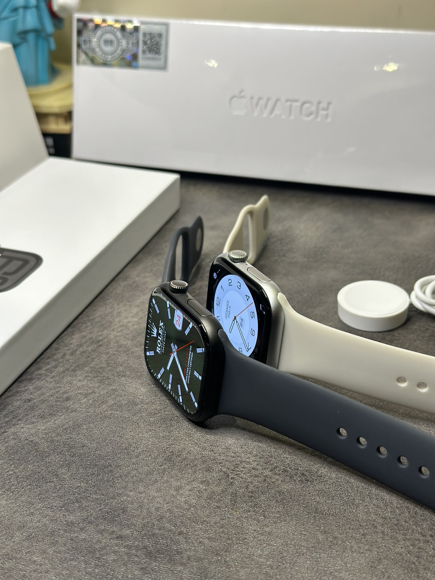 新配色出货❤️ ln毒版 苹果AppleWatch10代 新增磨砂黑 磨砂银 目前5个颜色可选‼️