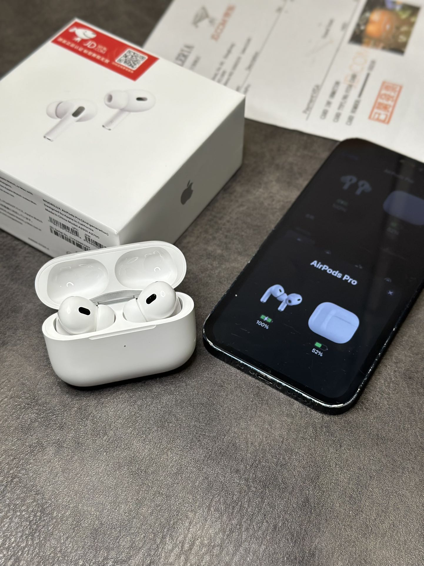 支持苹果开盖弹窗❤️ 设置操作界面/正品有的基本都有 本机序列号支持官网查询保修